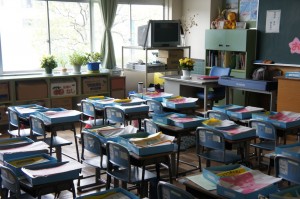 Klassenzimmer in der Grundschule