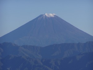 Aus dem Archiv hervorgekramt: Fuji-san, von Yamanashi aus gesehen