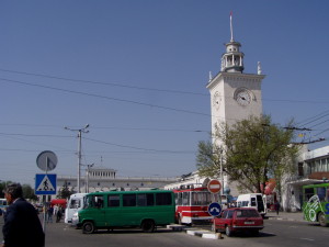 Simferopol, Hauptstadt der Krim, im Jahr 2004