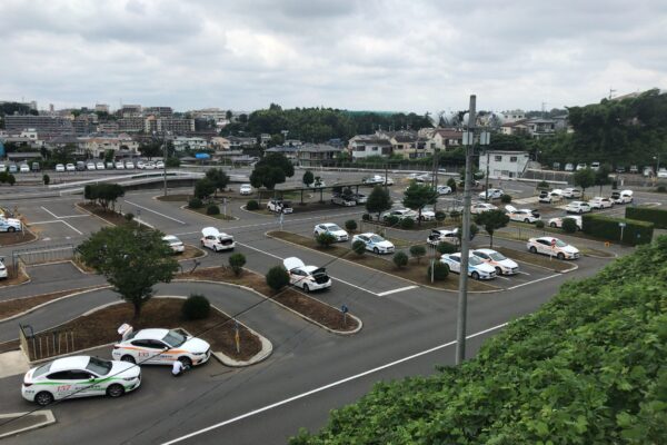 Fahrschulgelände in Japan