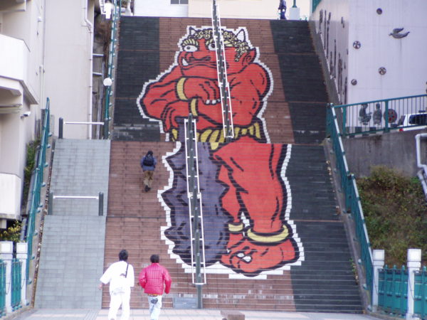 Die Treppe im Ortszentrum hingegen hat ihren Reiz