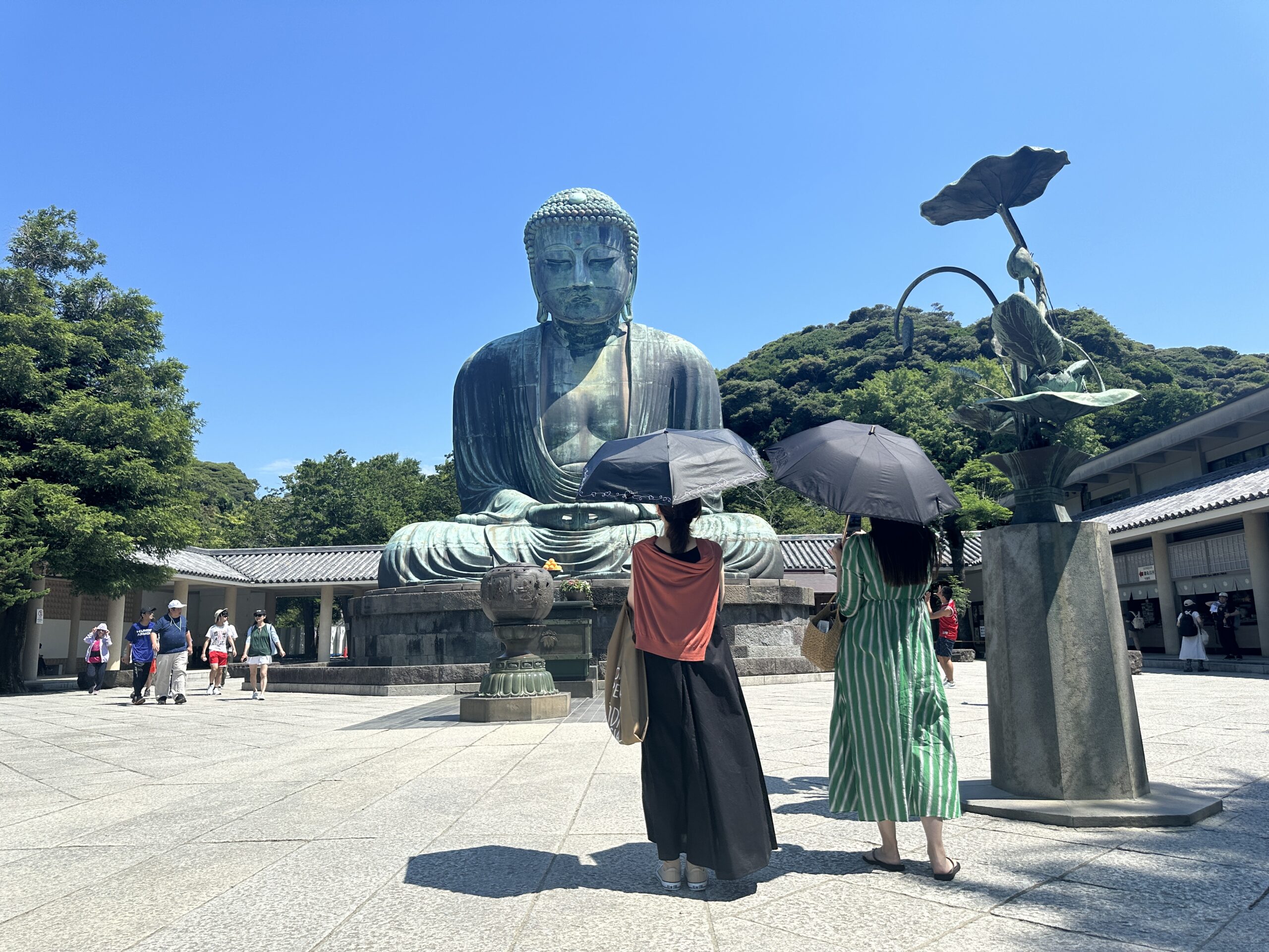 Die Buddhastatue wird alljährlich von mehr als 20 Millionen Menschen besucht