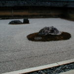 Karesansui (Steingarten) im Ryōan-ji