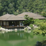 Takamatsu: Teepavillion im Ritsurin-Park