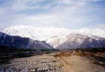 Hakuba – der olympische Wintersportort Der ausgetrocknete Himegawa