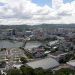 Blick von der Burg auf die Innenstadt