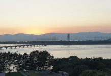 Hamamatsu – die Nr. 2 in Shizuoka Blick auf den Südteil des Hamanako-Sees