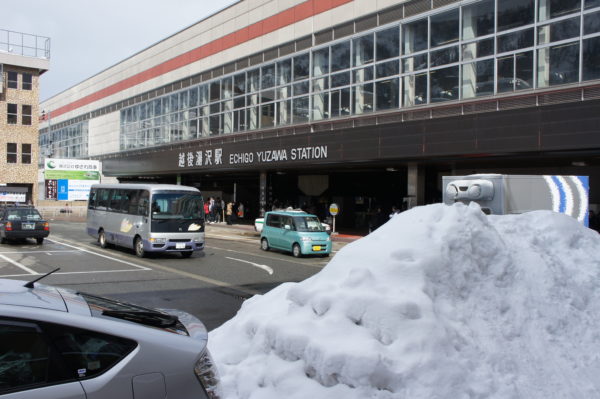 Yuzawa - der Shinkansenbahnhof