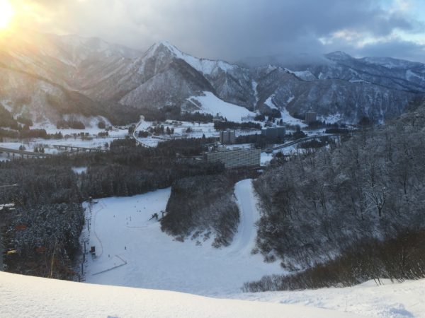 Loipe in Echigo-Yuzawa