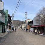 In der Flaniermeile Ginza in Karuizawa