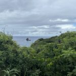 An der Westküste der Insel Hahajima