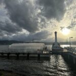Das Ostufer des Sees mit gewaltigem Schwanboot